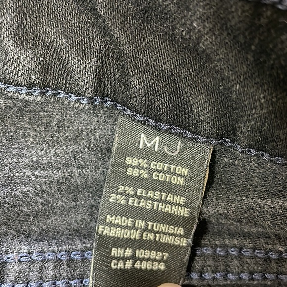 Marc by Marc Jacobs sz 30 Chrissie 003 Stretch Low Rise Skinny Leg Black Jeans - Picture 3 of 12